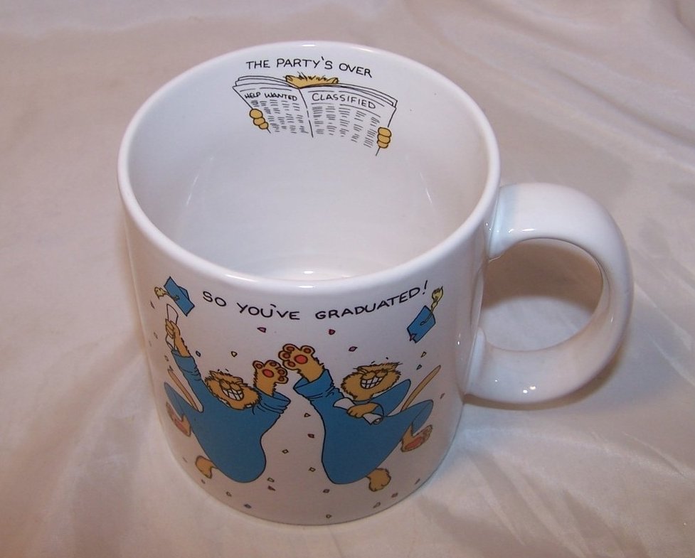 Image 1 of Graduation Inner Statement Mug, Cup, Russ, NIB New in Box