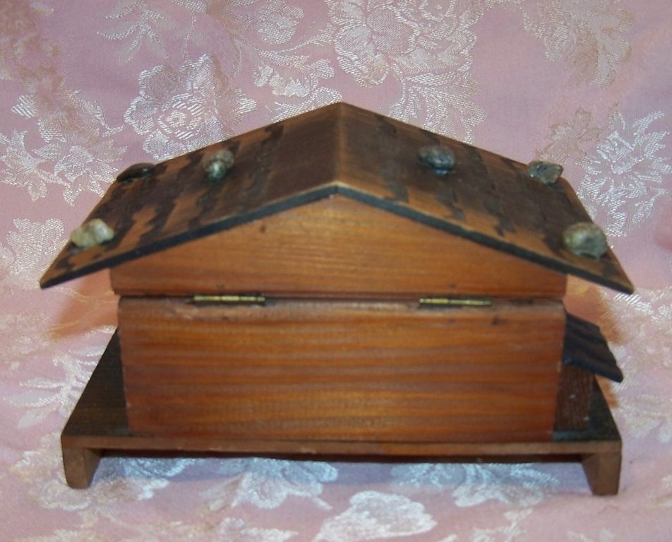 Image 2 of Reuge Swiss Chalet Music Box, Blue Danube