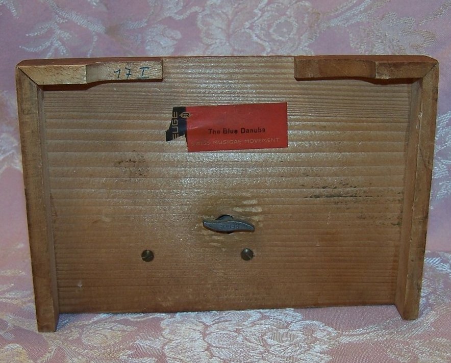 Image 5 of Reuge Swiss Chalet Music Box, Blue Danube