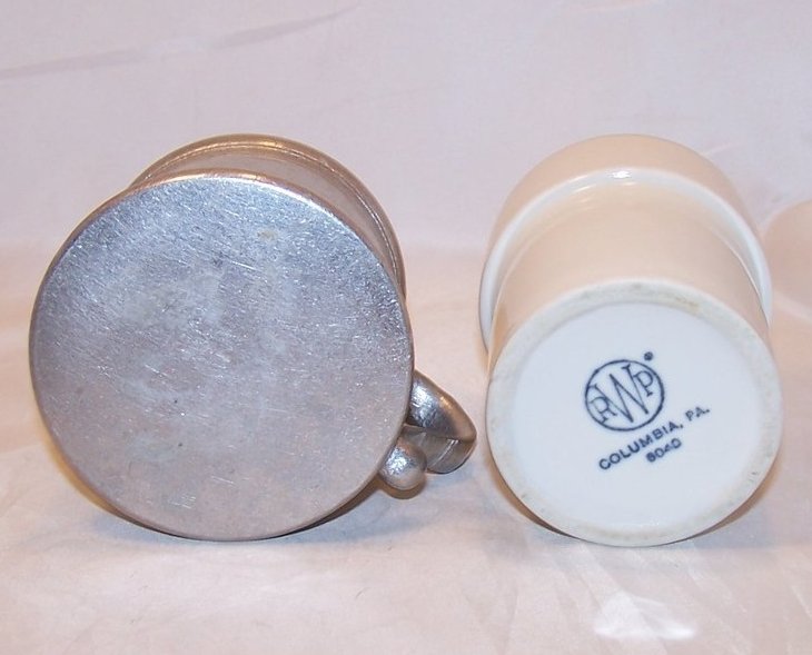 Image 1 of Armetale Tavern Holder w Cup Insert, Wilton Brass Company, USA