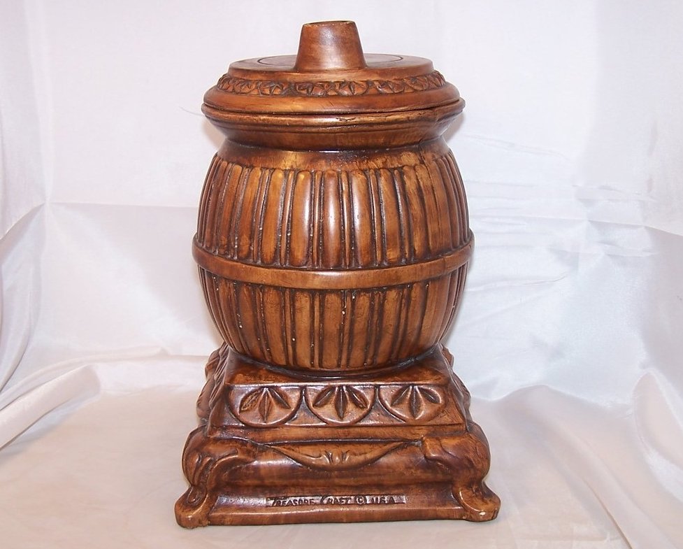 Image 1 of Potbelly Stove Cookie Jar, Treasure Craft