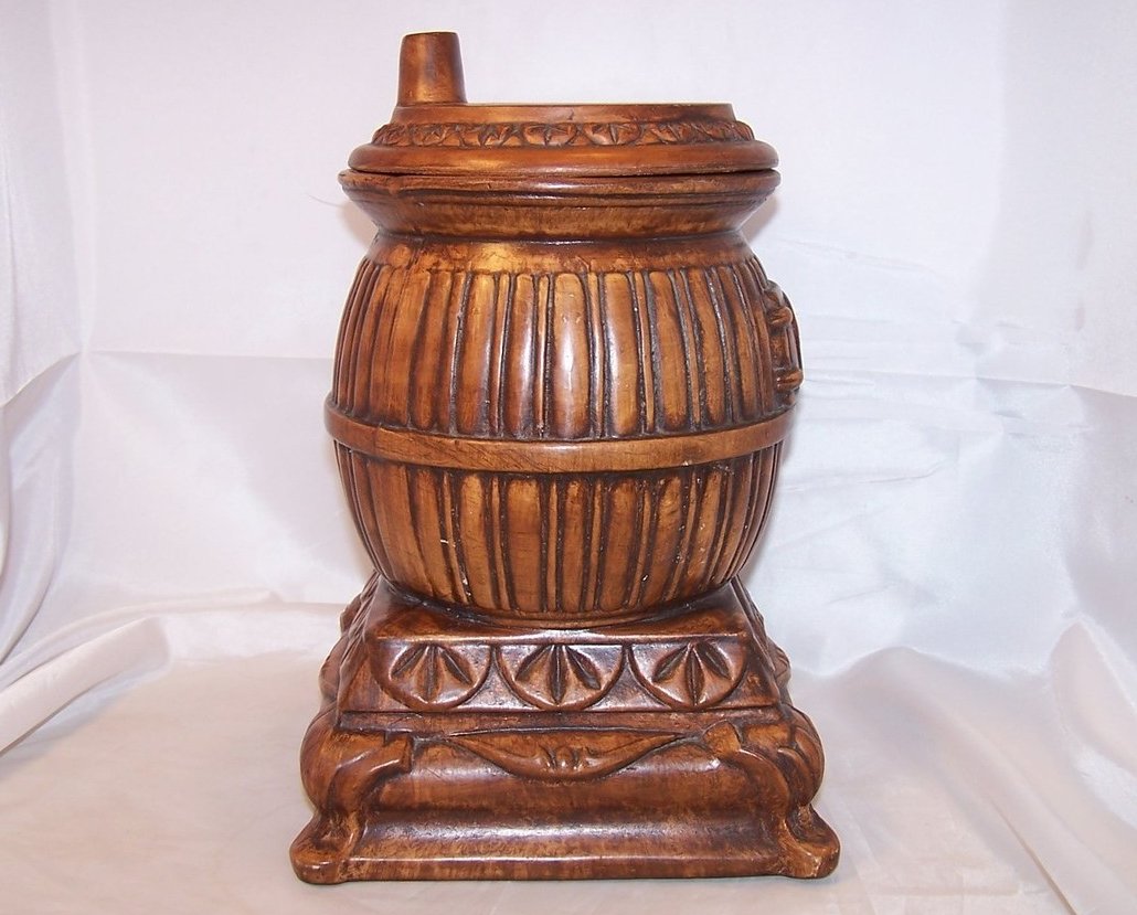 Image 2 of Potbelly Stove Cookie Jar, Treasure Craft