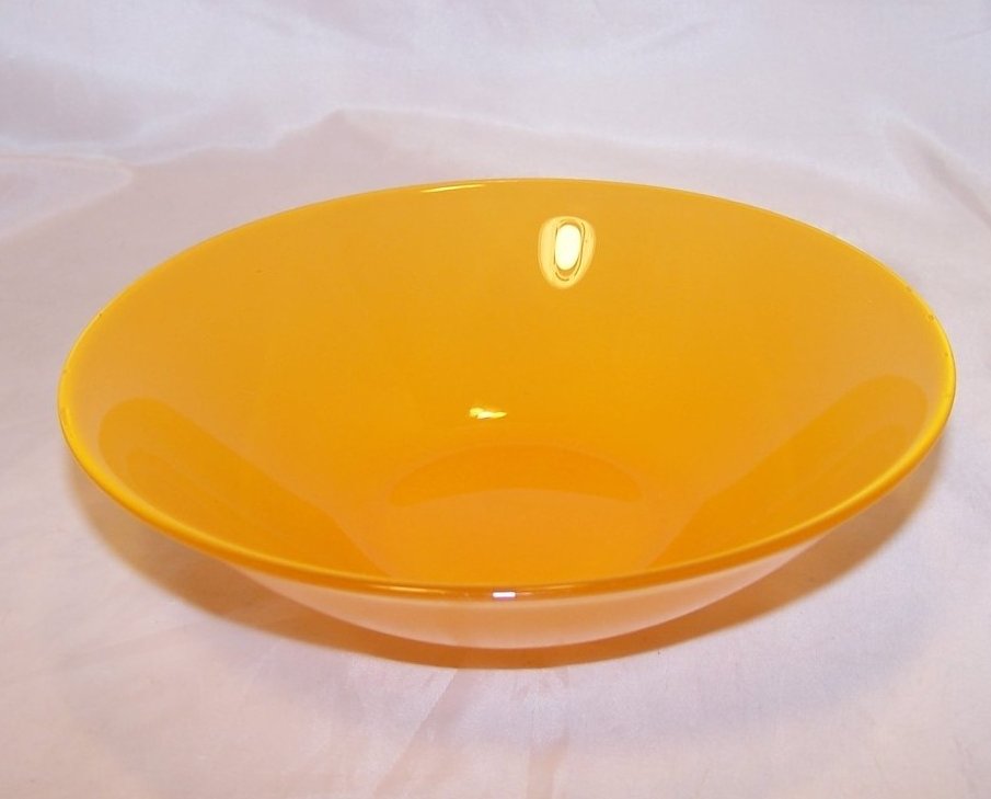 Image 2 of Soup Bowl, Luscious Lemon Yellow, ARC France