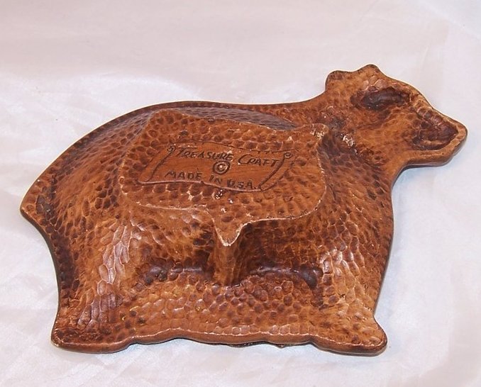 Image 1 of Treasure Craft Colorado Bear Dish, Bowl, USA