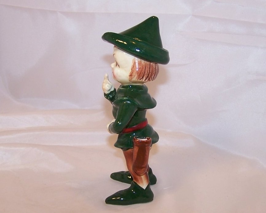 Image 1 of Kreiss Robin Hood, Elf Figurine, Ceramic, 1955