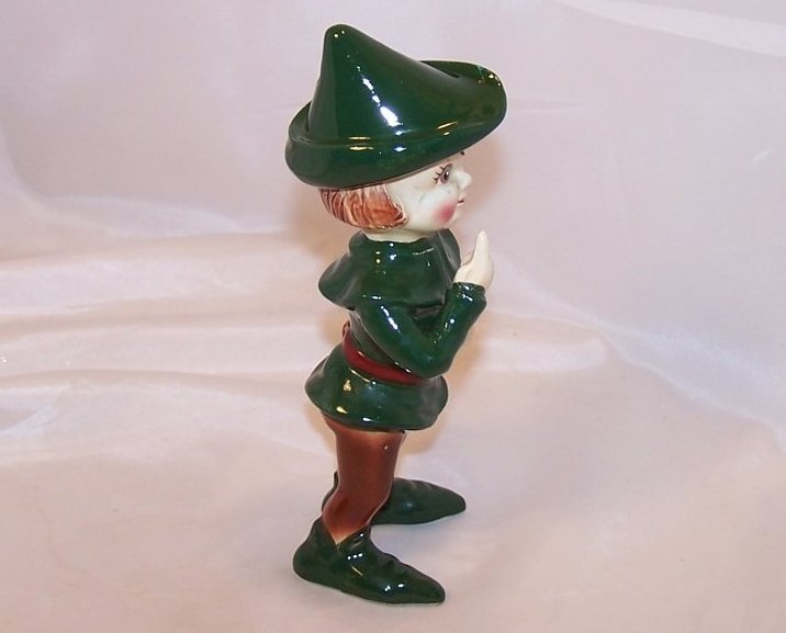 Image 3 of Kreiss Robin Hood, Elf Figurine, Ceramic, 1955