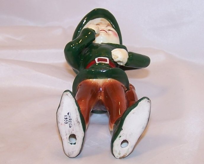 Image 4 of Kreiss Robin Hood, Elf Figurine, Ceramic, 1955