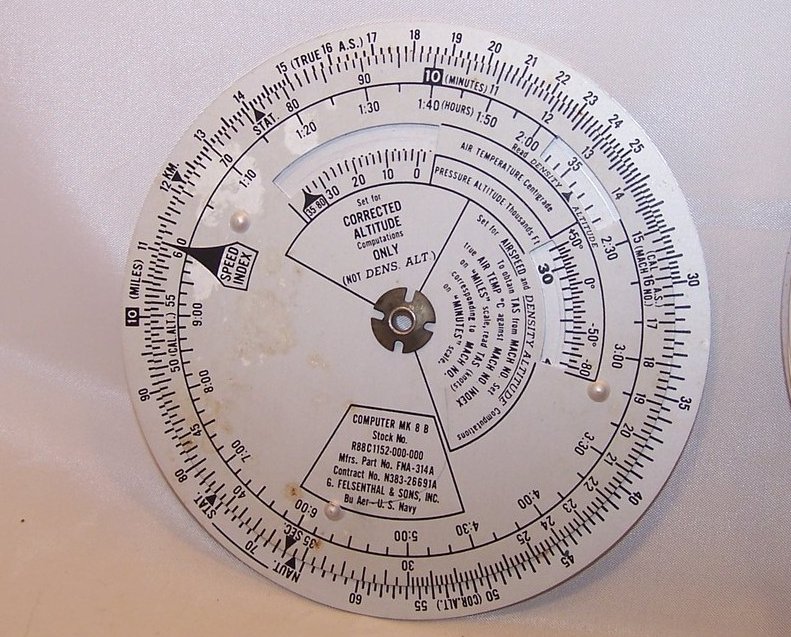 Image 2 of Altitude Computer MK 8 B and Dalton Dead Reckoning Computor