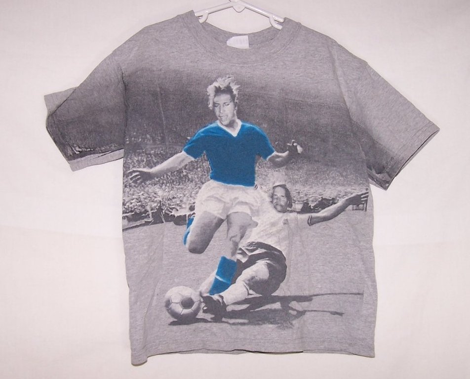 Image 0 of Boys Sz M, Soccer T Shirt, Short Sleeved, Freeze