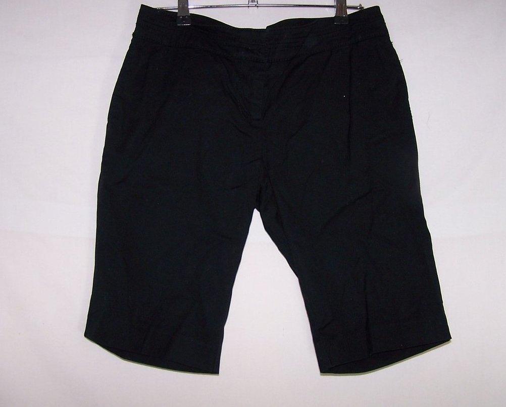 Image 0 of Womens Sz 4 Stretch, Old Navy Black Shorts