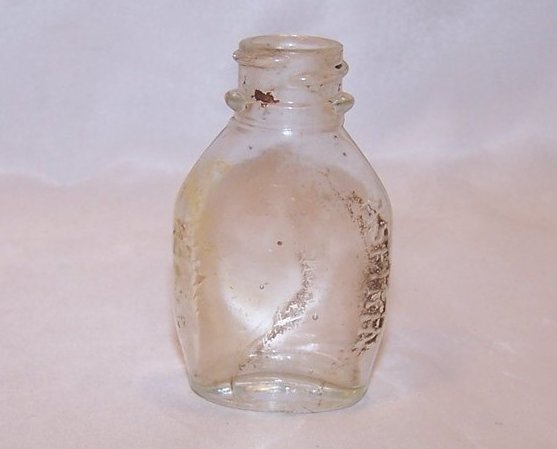 Bayer Aspirin Clear Glass Bottle, Vintage