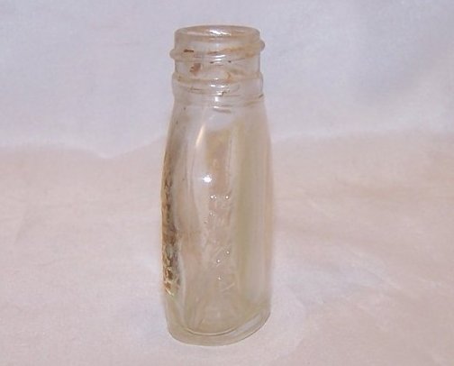 Bayer Aspirin Clear Glass Bottle, Vintage