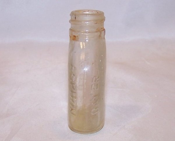 Image 3 of Bayer Aspirin Clear Glass Bottle, Vintage