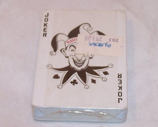 Image 1 of Playing Cards Single Deck Vntg Swan Playing Cards, Orig Pkg