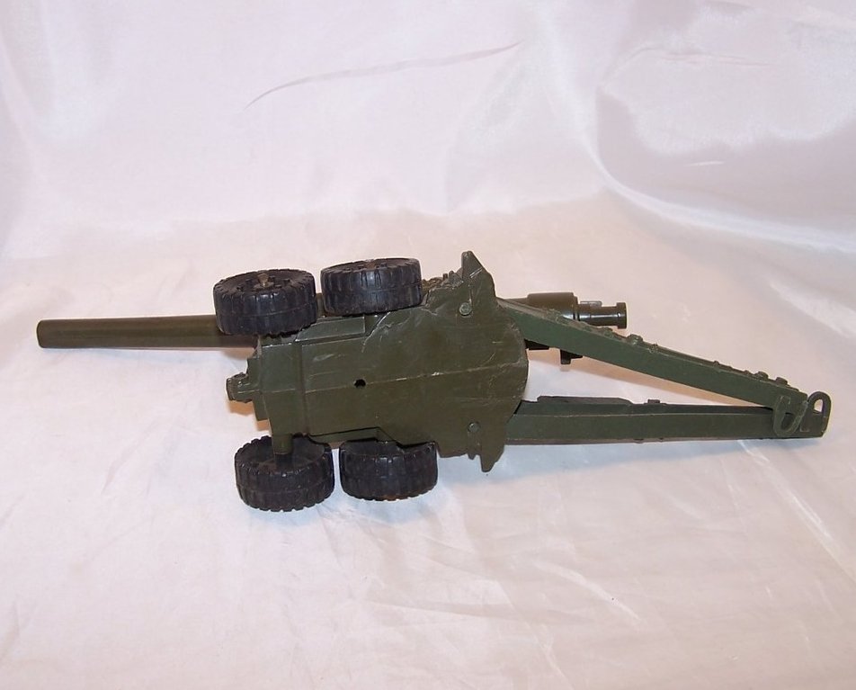 Image 5 of MAR Plastic Toy Cannon on Trailer