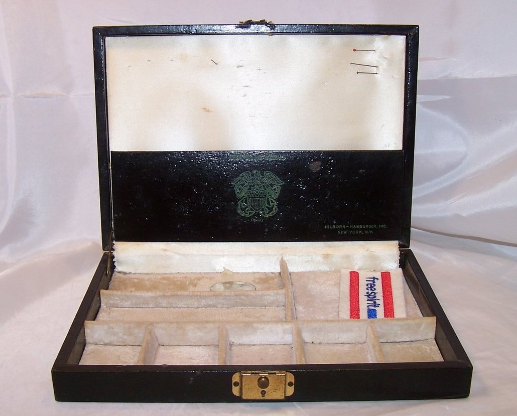 Image 1 of Military Ribbons, Medals Box, Formerly Used by Navy Officer