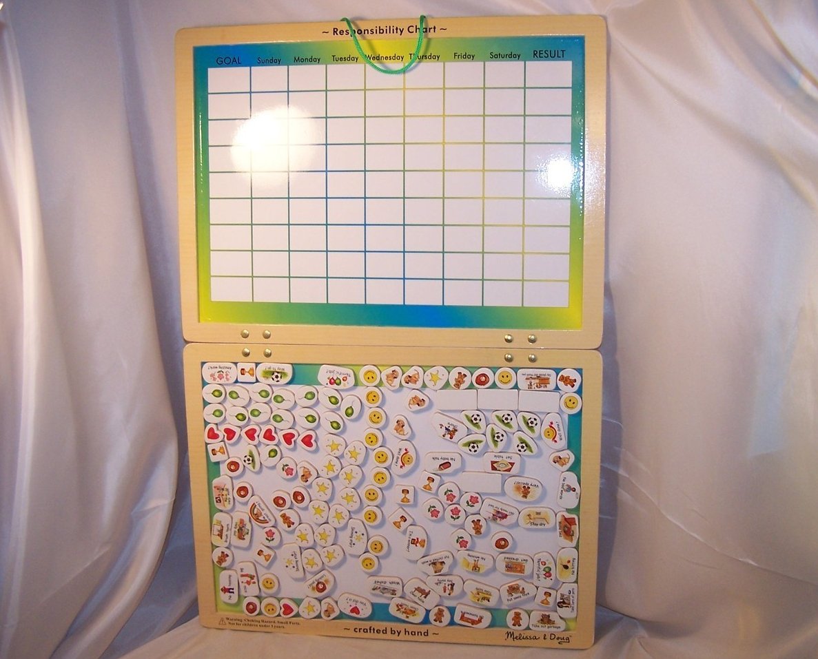 Melissa and Doug Responsibility Chore Board w Magnets