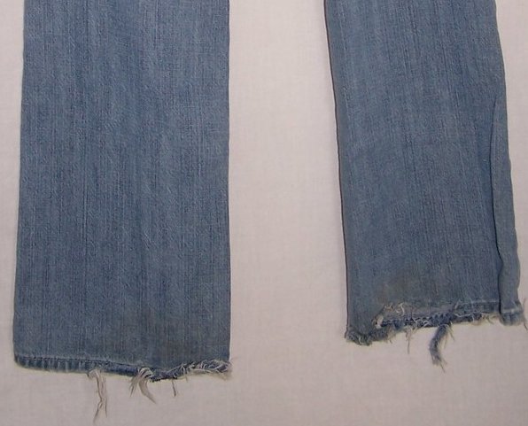 Image 3 of Jrs Sz 5, 6, Distressed Aeropostale Skinny Flare Jeans