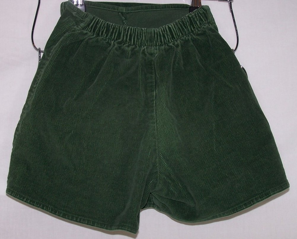 Image 3 of Size 8 Girls Green Corduroy Wrap Around Skort, Heartstrings