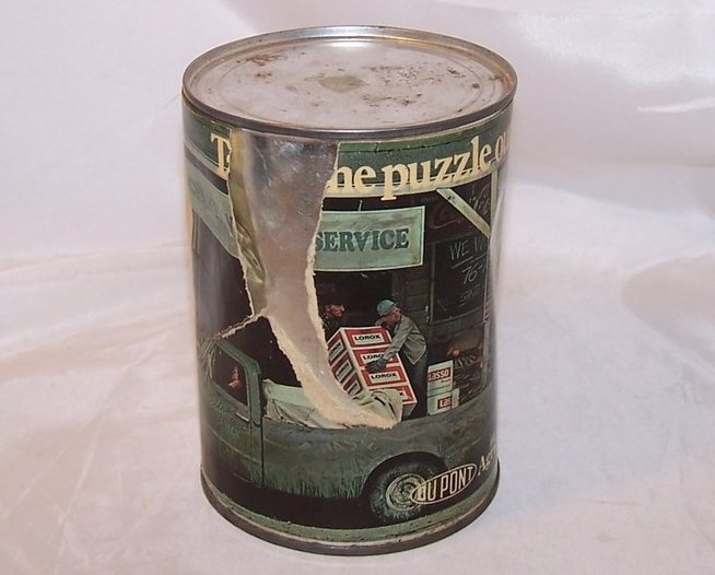 Image 3 of DuPont Agrichemicals Promotional Puzzle, Sealed Can, 1976