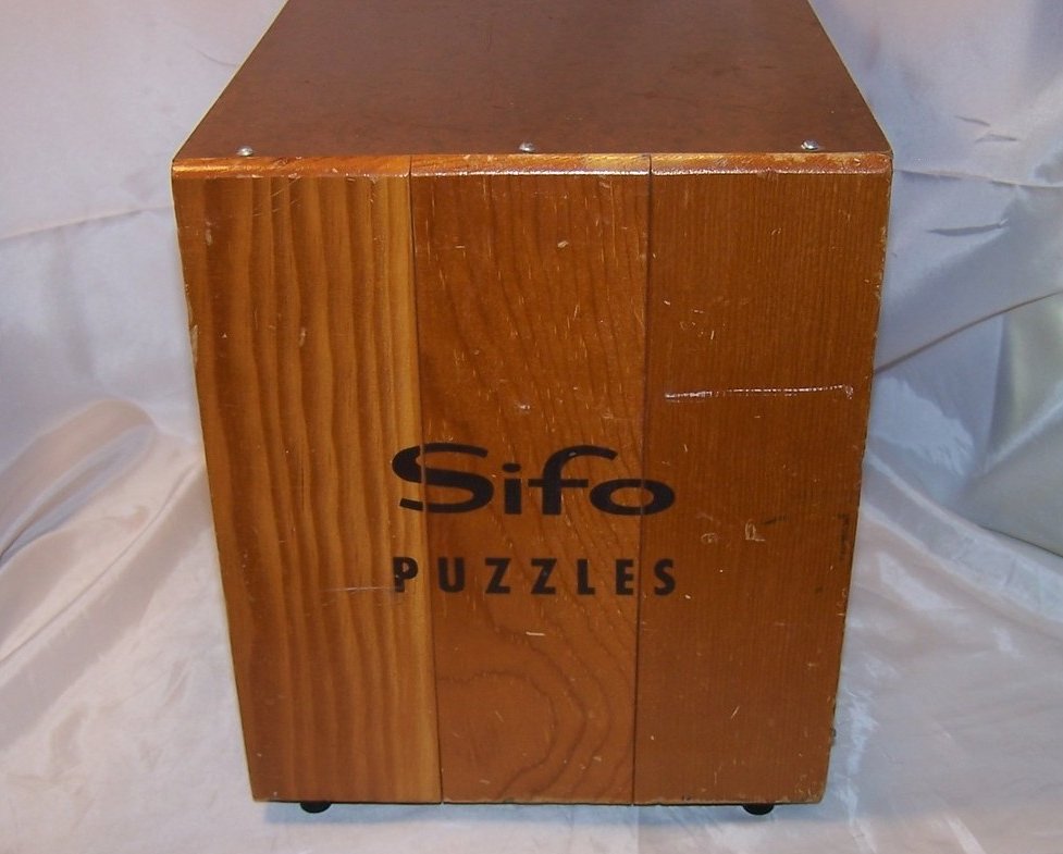 Image 3 of Sifo Puzzle Box, Wooden 12 Puzzle Storage w Puzzle