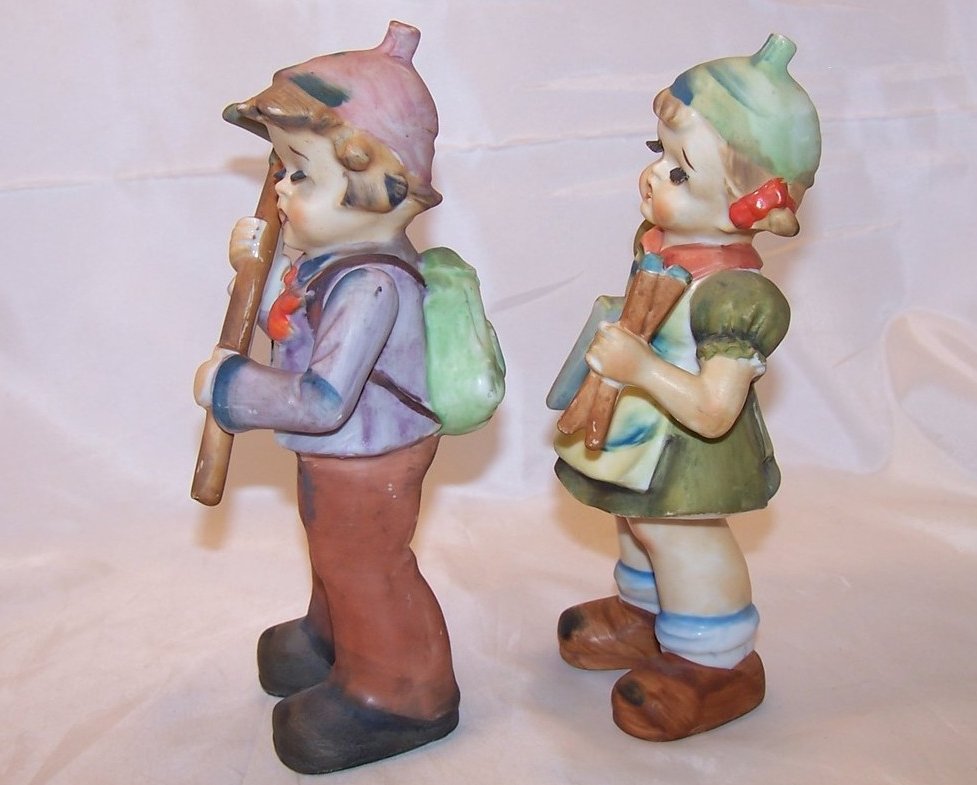 Image 1 of Long Lash Glamour Girl and Boy Figurines, U1677