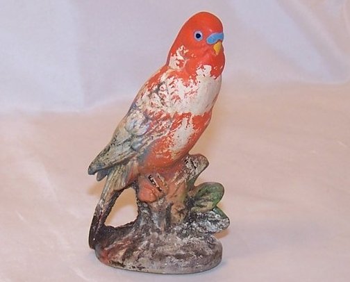 Image 0 of Chalkware Parakeet, Budgie Figurine