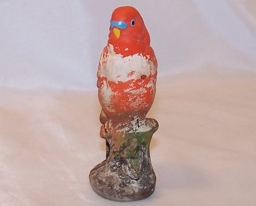 Image 1 of Chalkware Parakeet, Budgie Figurine