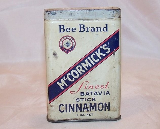 Image 2 of Bee Brand McCormick Batavia Stick Cinnamon Tin Box