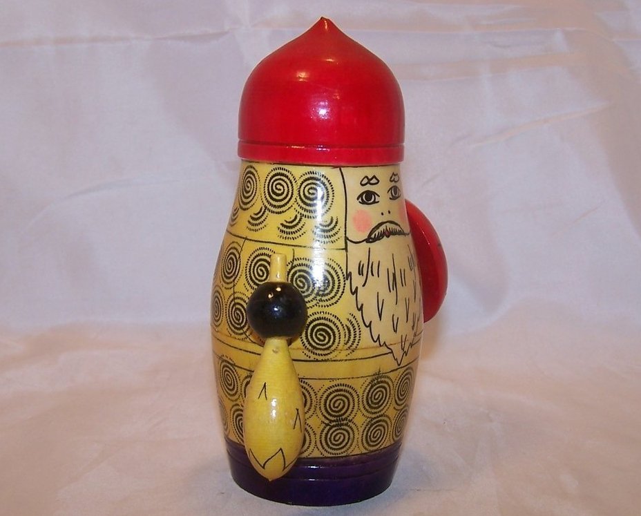 Image 3 of Nesting Doll, Russian Warrior, Five Levels