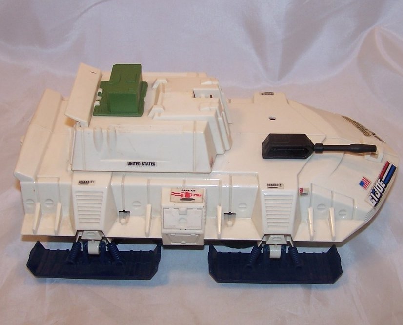 G.I. Joe Snow Vehicle w Car, Battle Force 2000, Hasbro, 1987