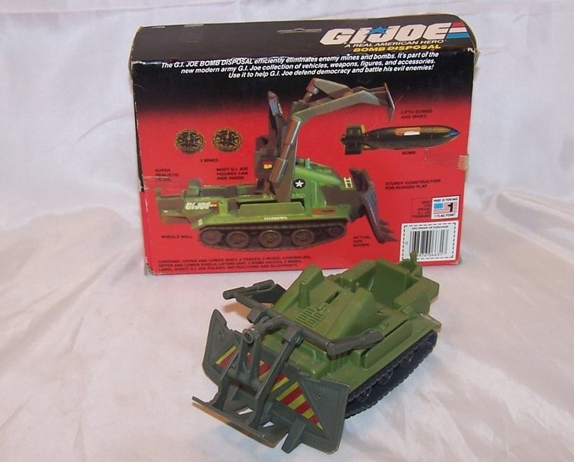 Caisse à Arme GI Joe Dump Unit 1985 - Hasbro, Vintage, Pour Figurines, Occasion