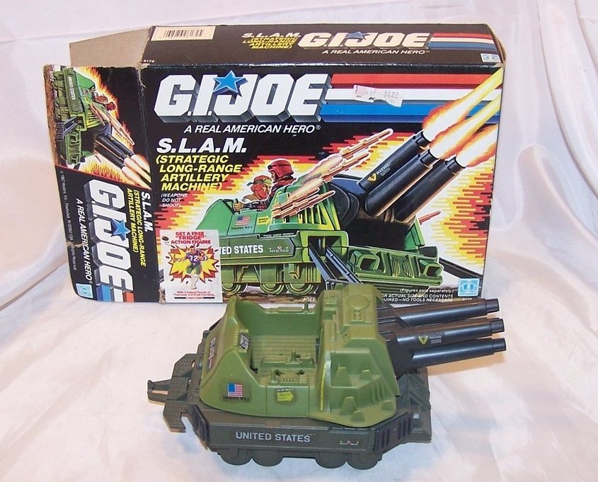 Image 0 of GI Joe S.L.A.M. Vehicle w Box, Hasbro 1987