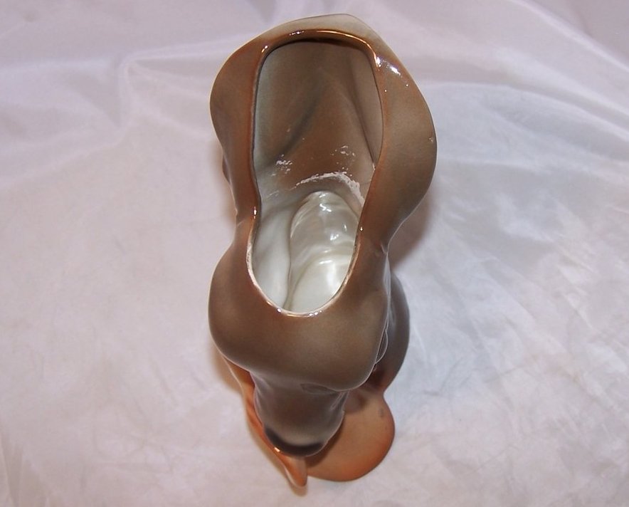 Image 4 of Royal Copley Deer Doe, Fawn Head Planter Vase, No Cracks