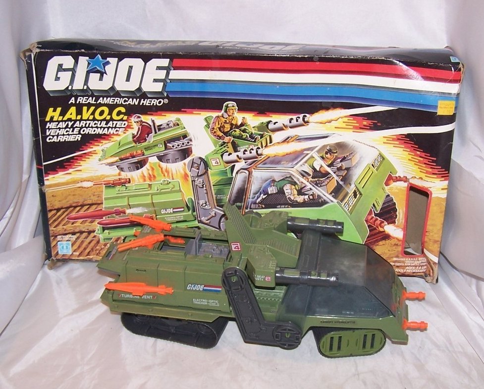 GI Joe H.A.V.O.C. Vehicle w Box, Hasbro 1986