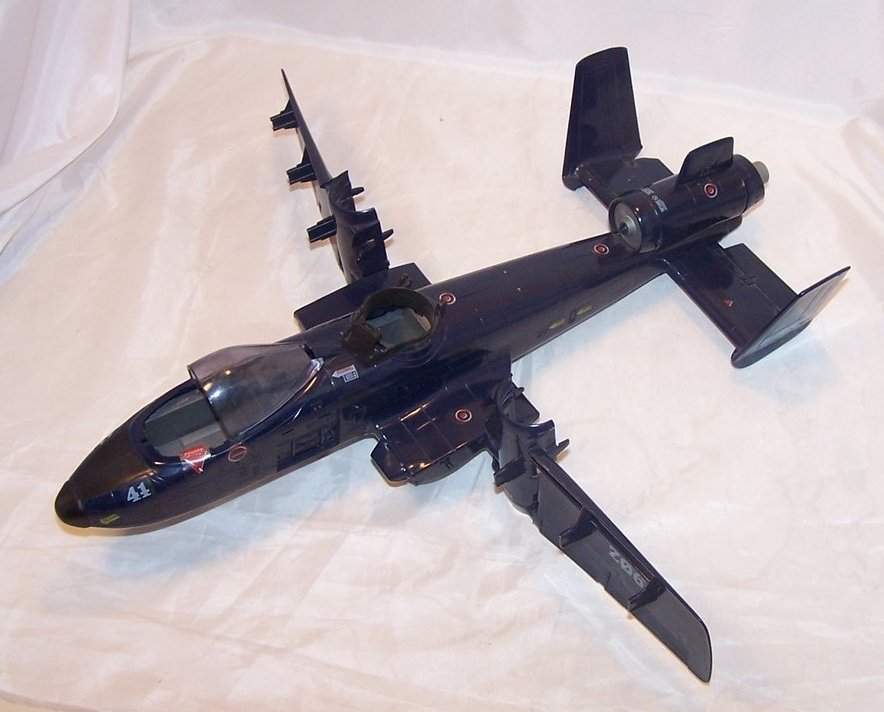 Image 4 of GI Joe Cobra Command Rattler Jet w Box, Hasbro 1984