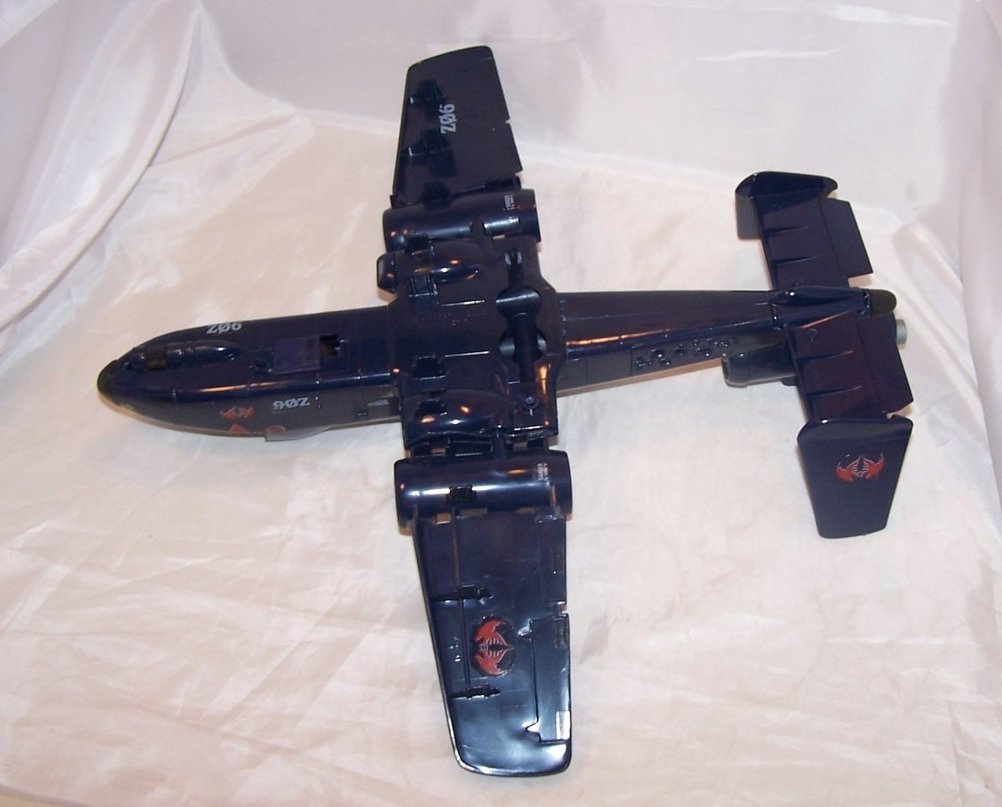 Image 5 of GI Joe Cobra Command Rattler Jet w Box, Hasbro 1984