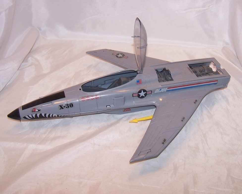 Image 2 of GI Joe Conquest X 30 Jet Plane w Box, Hasbro 1986