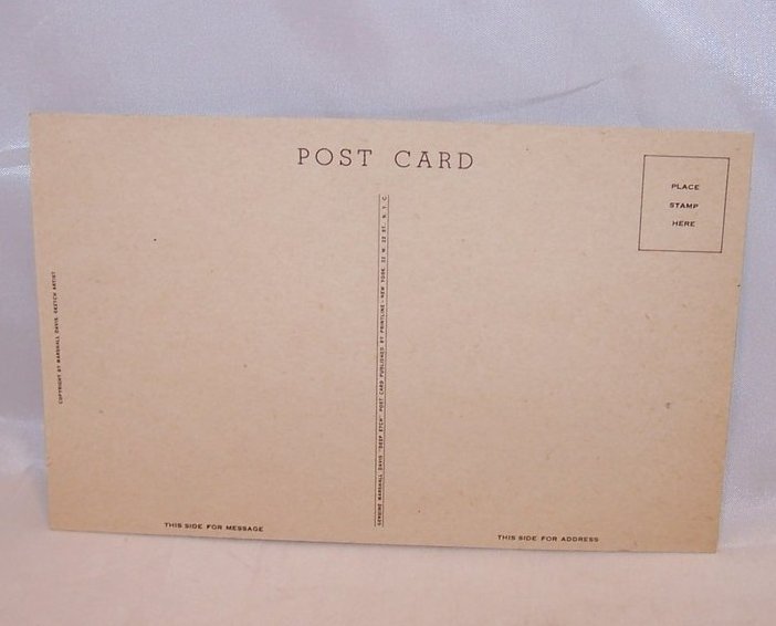 Image 1 of Another Day and No Mail, WWII Marshall Davis Unused Postcard