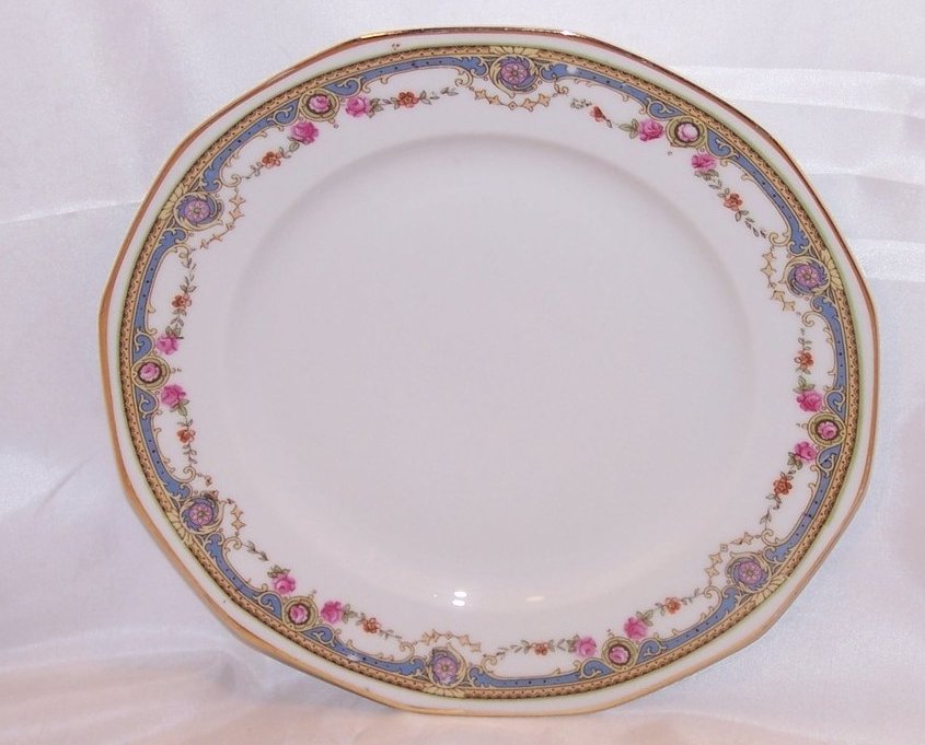 Image 0 of  Johann Haviland Rose Garland Salad Plate, 10491 28