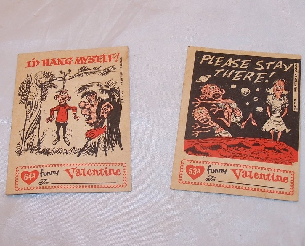 Image 1 of Valentines Day Cards, Vintage Unused, TCG