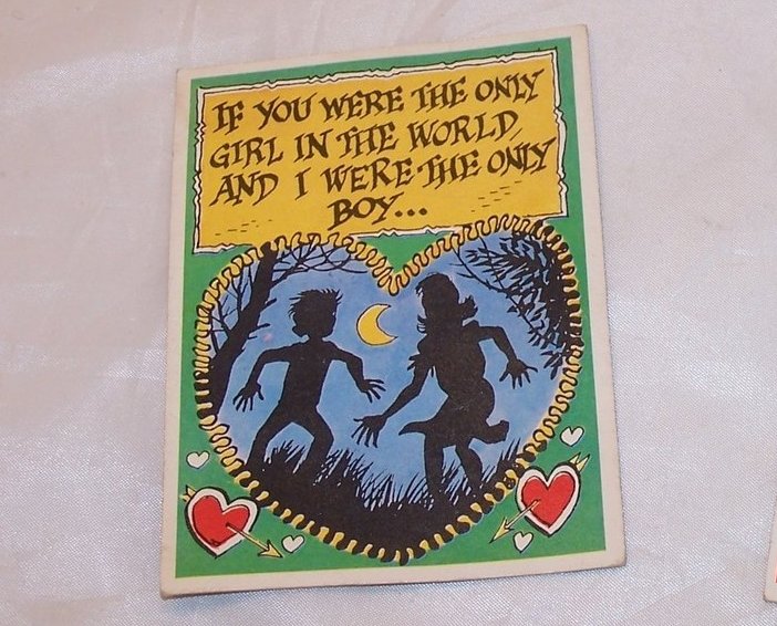 Image 2 of Valentines Day Cards, Vintage Unused, TCG