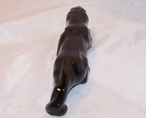 Image 2 of Small Prowling Black Panther Figurine Vintage Japan Japanese