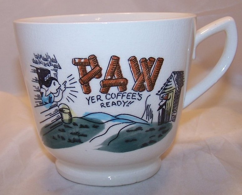 Image 1 of Maw and Paw Hillbilly Coffee Cups, Cup, Mug