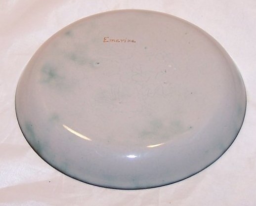Image 2 of Enamel Clad Copper Goose and Bowl, Emerine