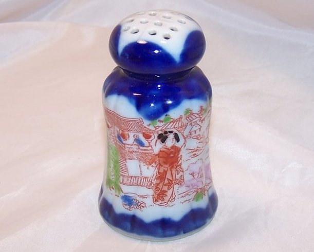 Image 0 of Spice Salt Shaker w Cork, Japan Scene