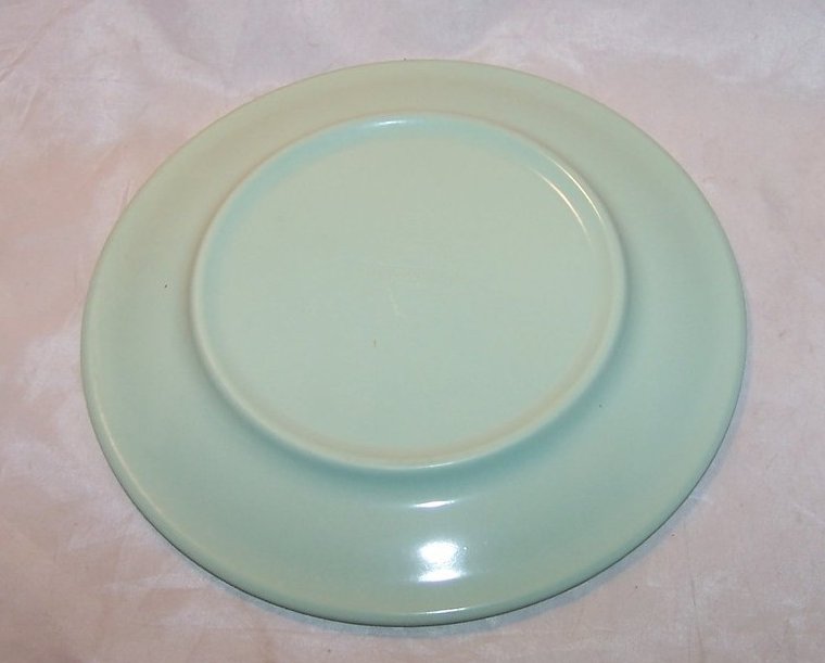 Image 1 of Arrowhead, Texas Ware Green Melmac Melamine Plate