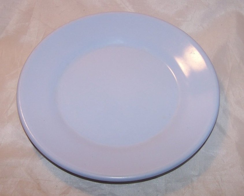 Arrowhead, Texas Ware Blue Melmac Melamine Plate 