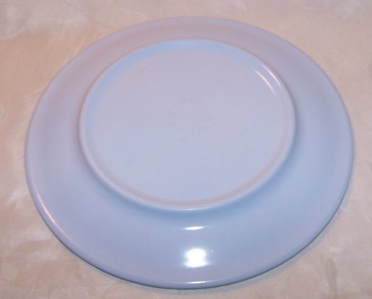 Image 1 of Arrowhead, Texas Ware Blue Melmac Melamine Plate 