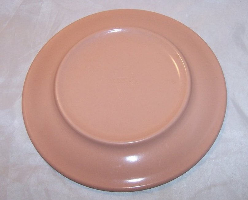 Image 1 of Arrowhead, Texas Ware Salmon Pink Melmac Melamine Plate